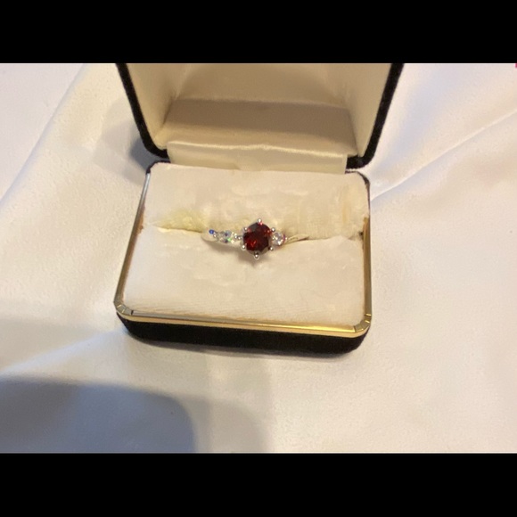 Ruby & Topaz Ring - Picture 11 of 12